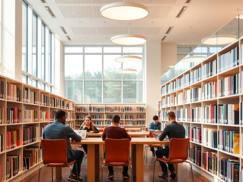 Library study space
